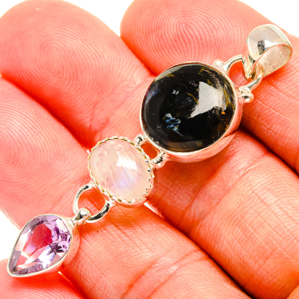 Pietersite Pendants handcrafted by Anasilvercos - PD33298