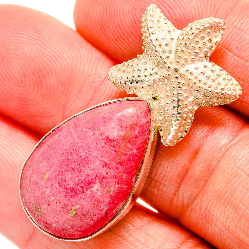 Thulite Pendants handcrafted by Anasilvercos - PD33301