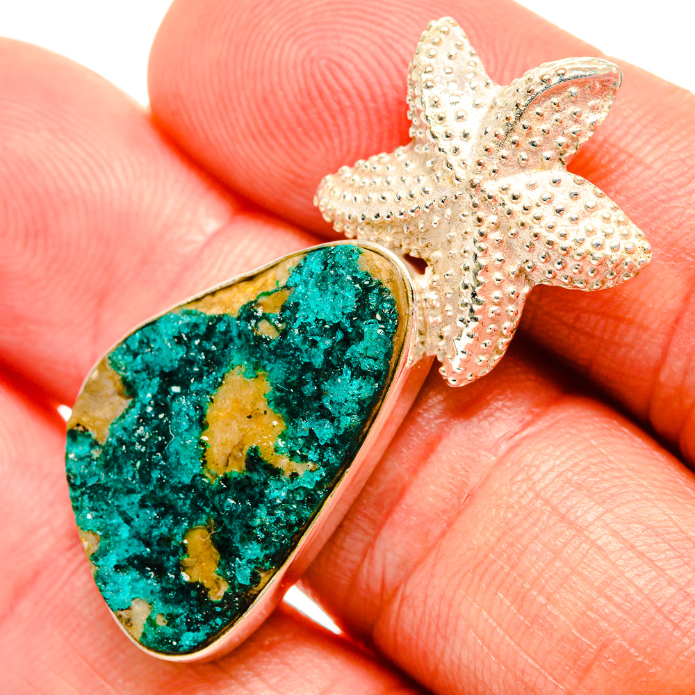 Green Quartz Druzy Pendants handcrafted by Anasilvercos - PD33305