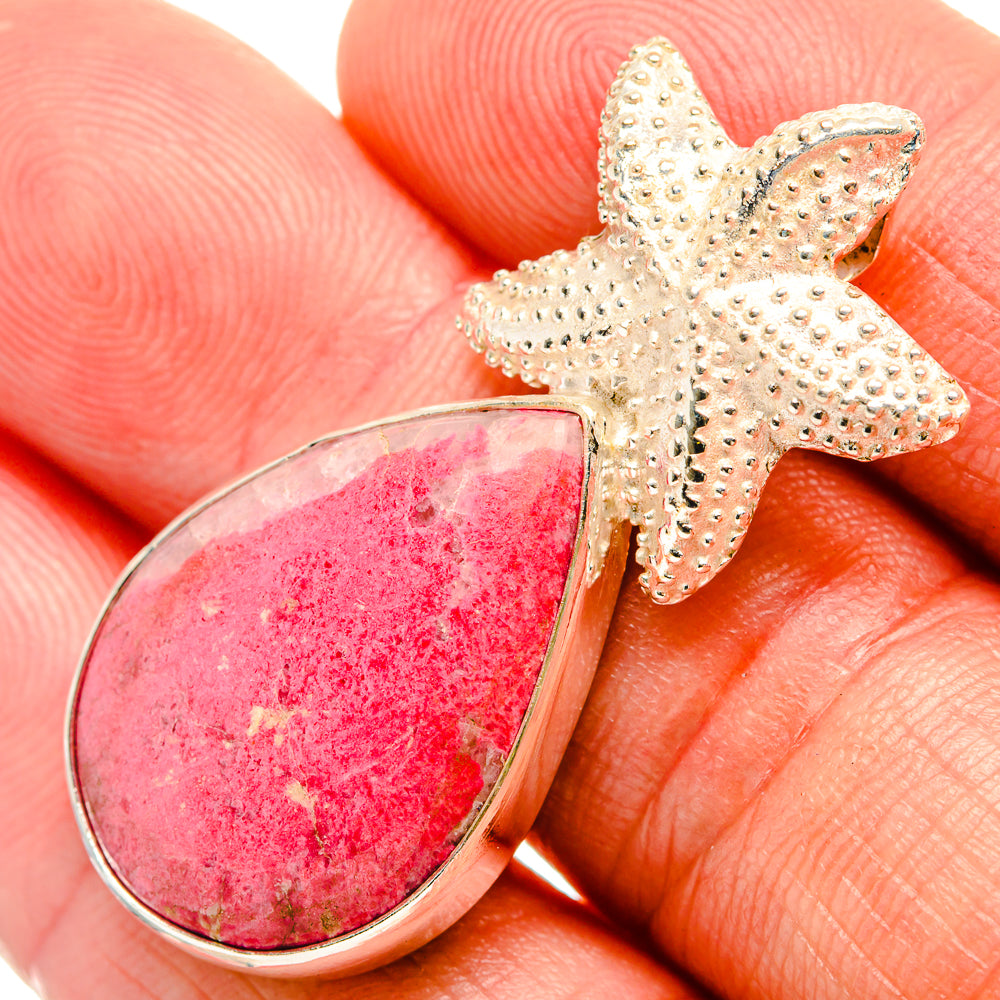 Thulite Pendants handcrafted by Anasilvercos - PD33310