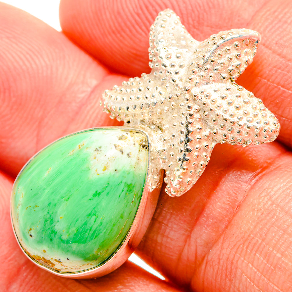 Chrysoprase Pendants handcrafted by Anasilvercos - PD33312