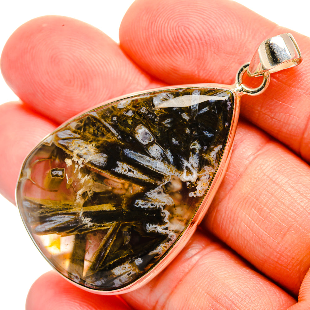 Turkish Tube Agate Pendants handcrafted by Anasilvercos - PD33315