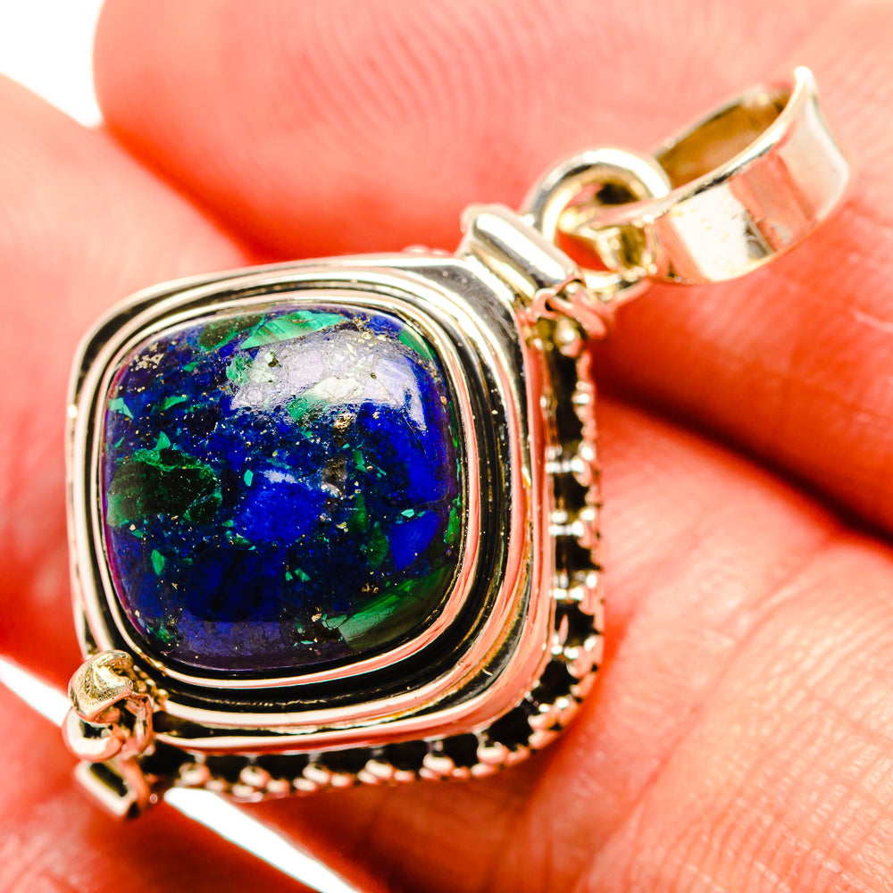 Lapis Lazuli Pendants handcrafted by Anasilvercos - PD33318