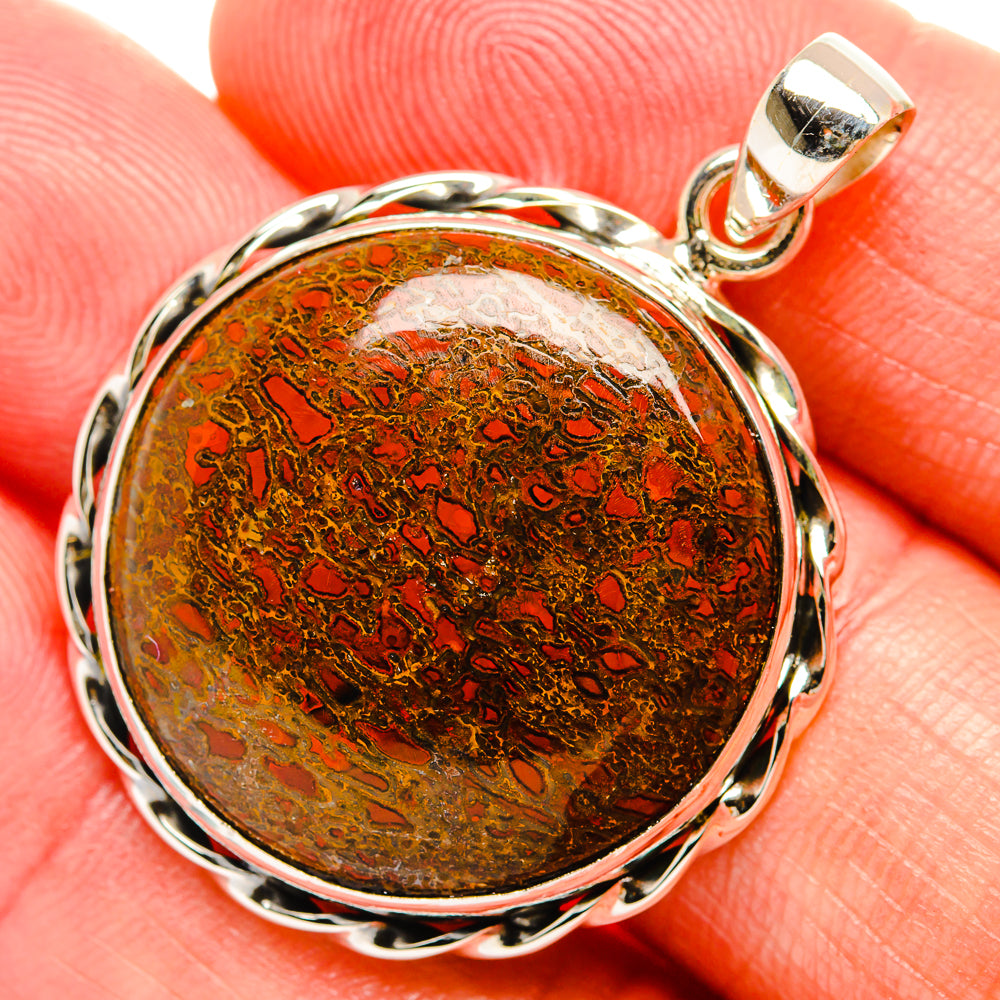 Dinosaur Bone Pendants handcrafted by Anasilvercos - PD33355