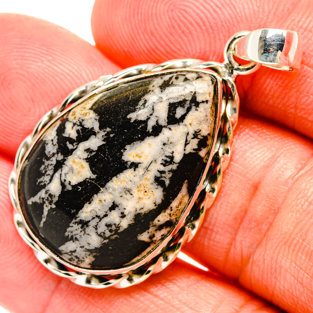 Pinolith Jasper Pendants handcrafted by Anasilvercos - PD33360