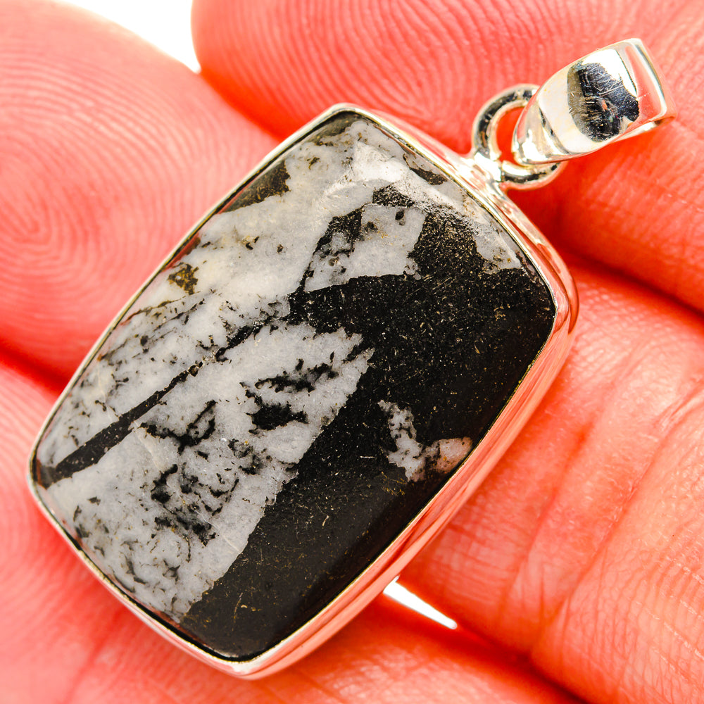 Pinolith Jasper Pendants handcrafted by Anasilvercos - PD33361