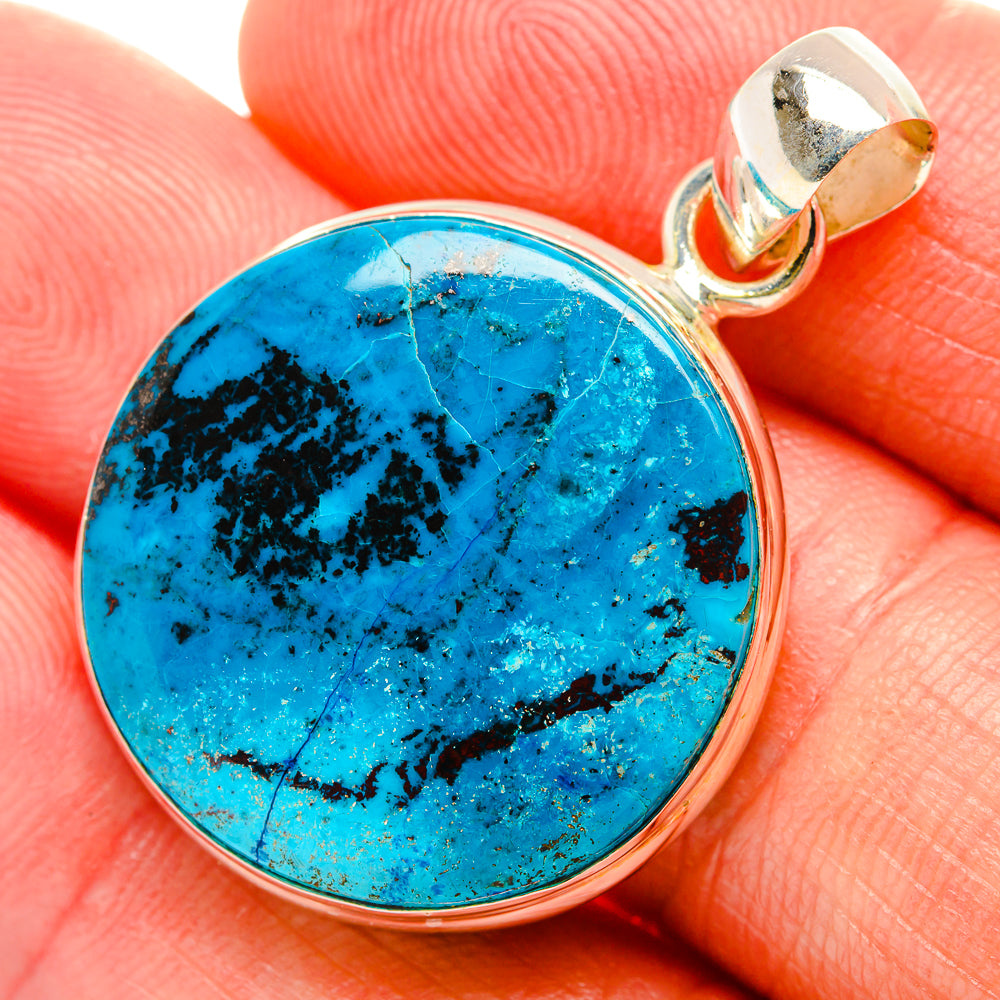 Shattuckite Pendants handcrafted by Anasilvercos - PD33365