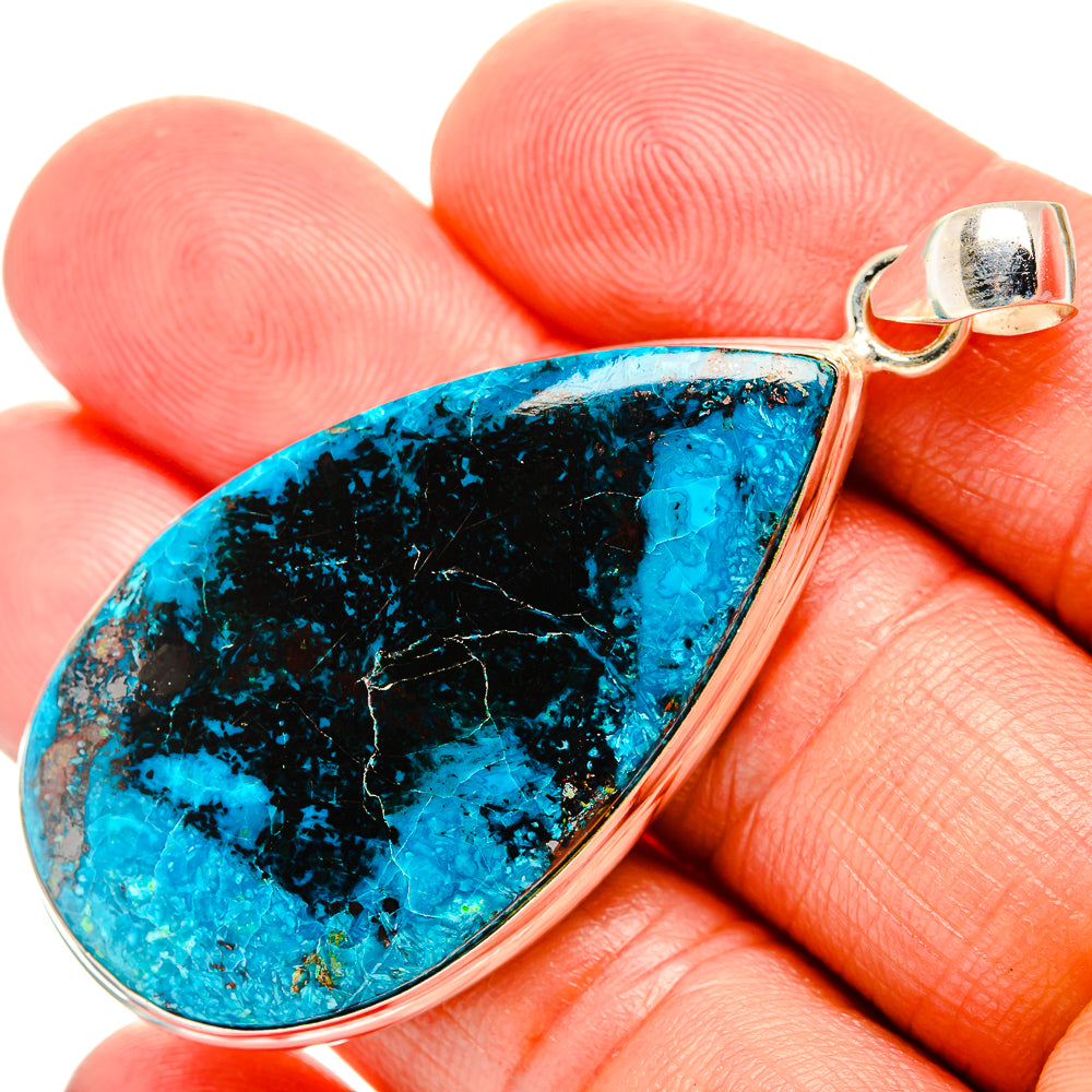 Shattuckite Pendants handcrafted by Anasilvercos - PD33372
