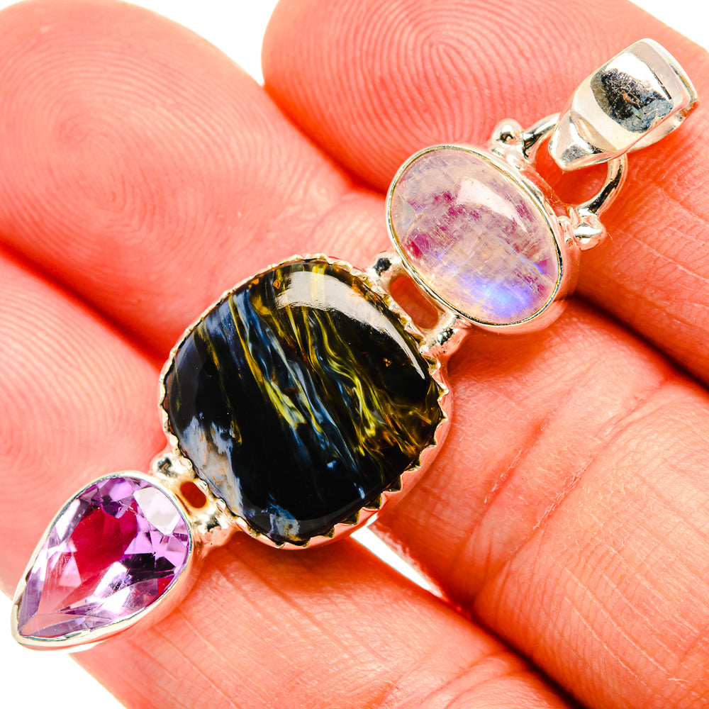 Pietersite Pendants handcrafted by Anasilvercos - PD33465