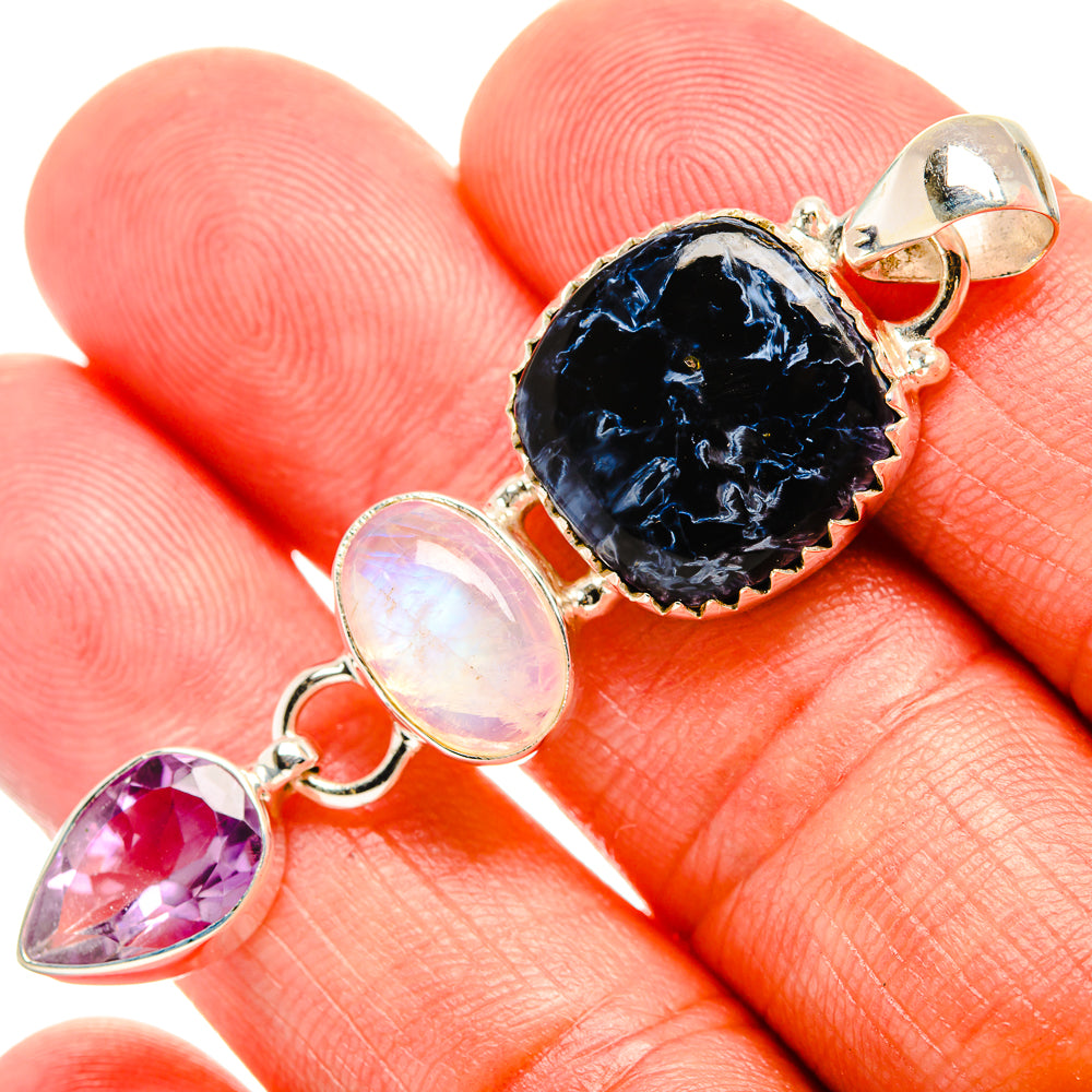 Pietersite Pendants handcrafted by Anasilvercos - PD33483