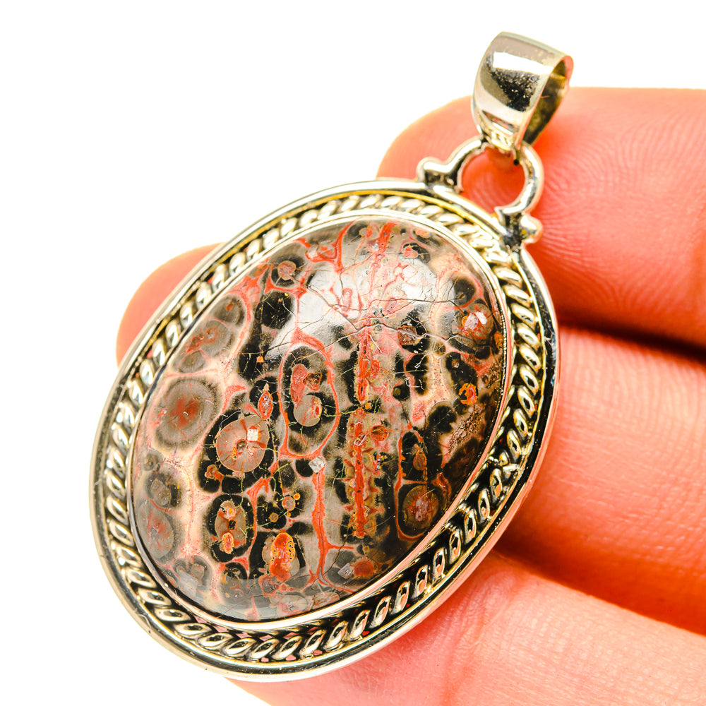 Poppy Jasper Pendants handcrafted by Anasilvercos - PD3352