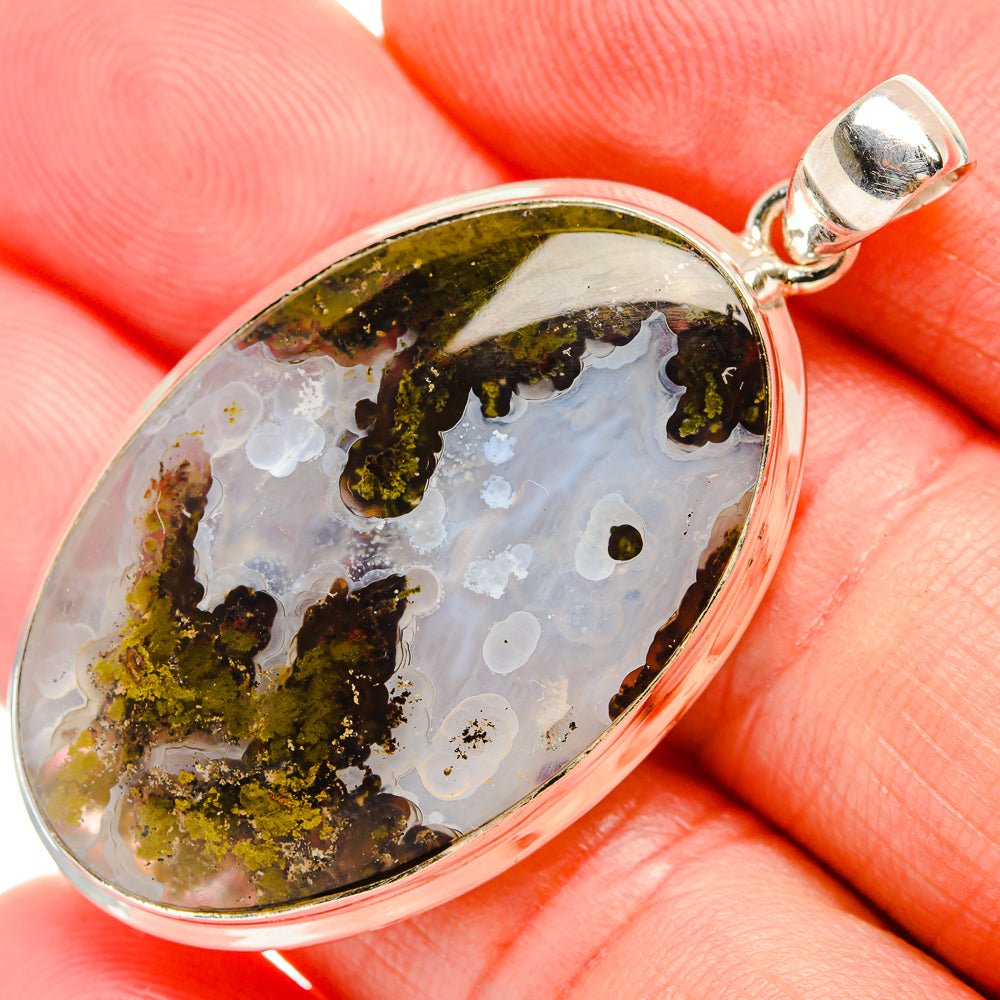 Ocean Jasper Pendants handcrafted by Anasilvercos - PD33566