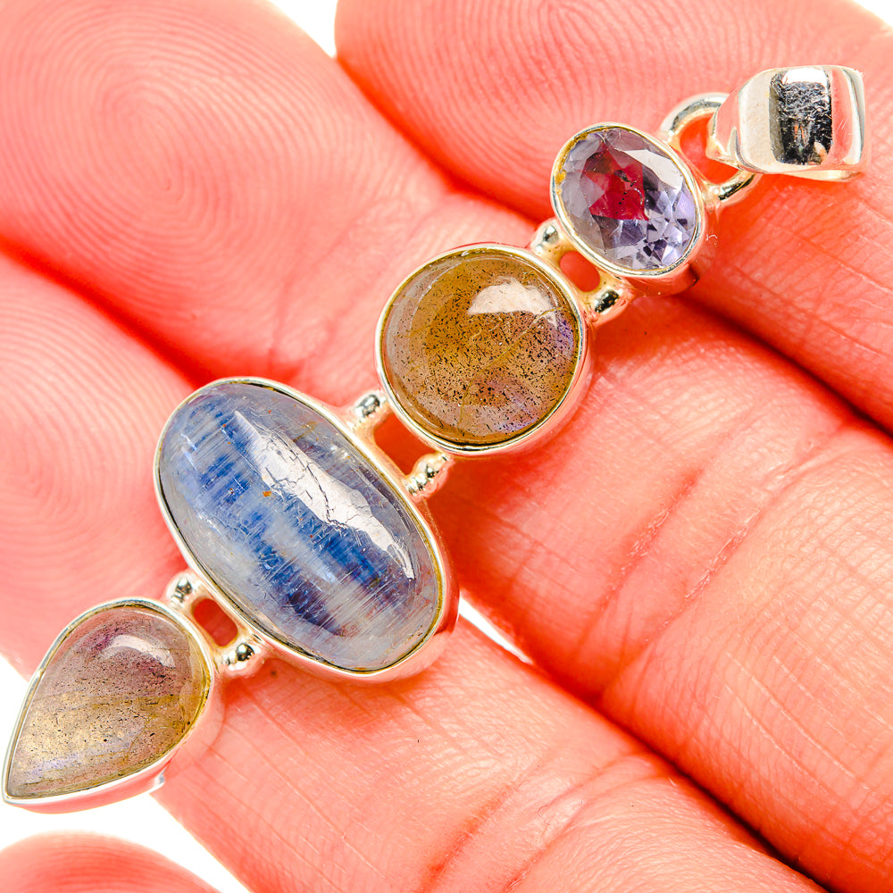 Kyanite Pendants handcrafted by Anasilvercos - PD33584