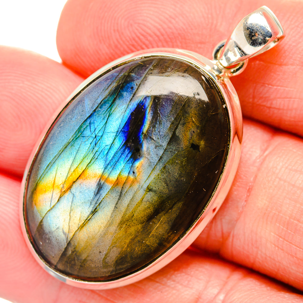 Labradorite Pendants handcrafted by Anasilvercos - PD33602