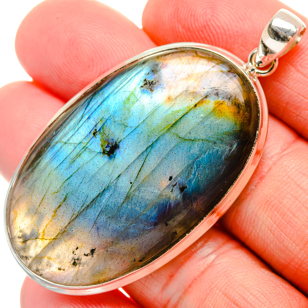 Labradorite Pendants handcrafted by Anasilvercos - PD33604