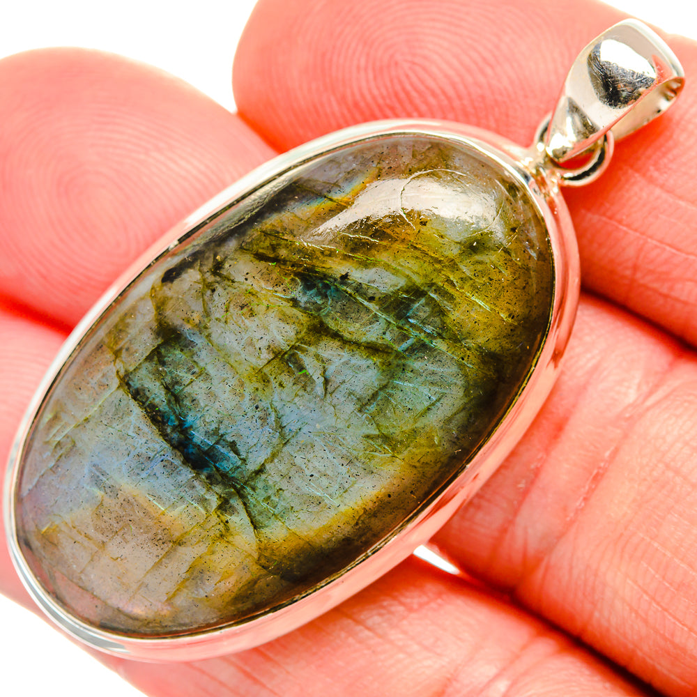 Labradorite Pendants handcrafted by Anasilvercos - PD33605