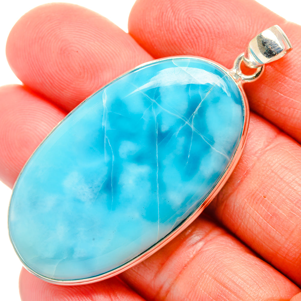 Larimar Pendants handcrafted by Anasilvercos - PD33669