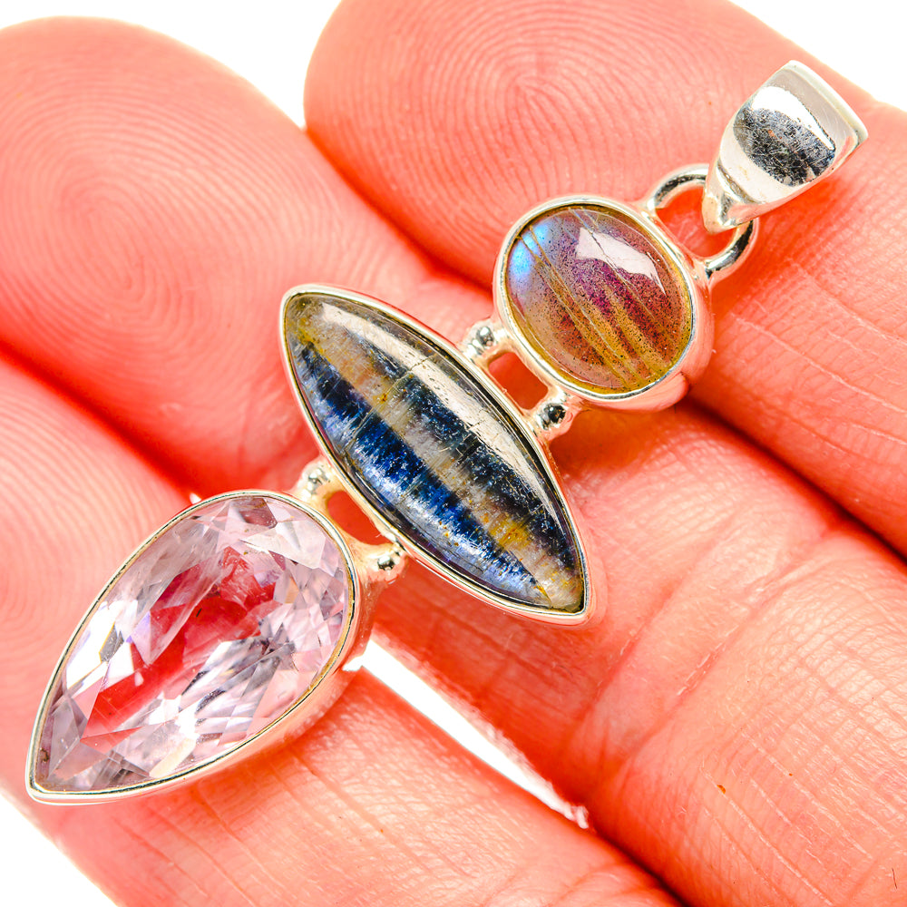 Kyanite Pendants handcrafted by Anasilvercos - PD33712