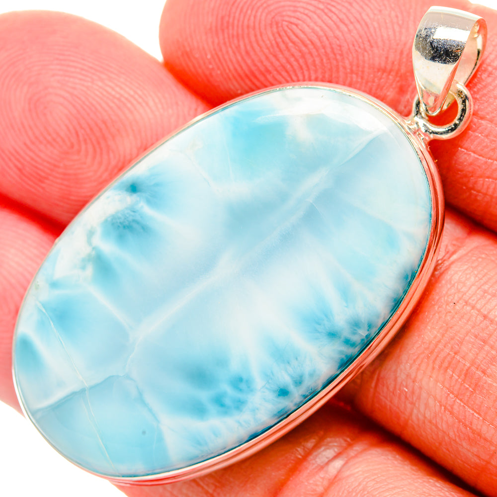 Larimar Pendants handcrafted by Anasilvercos - PD33715