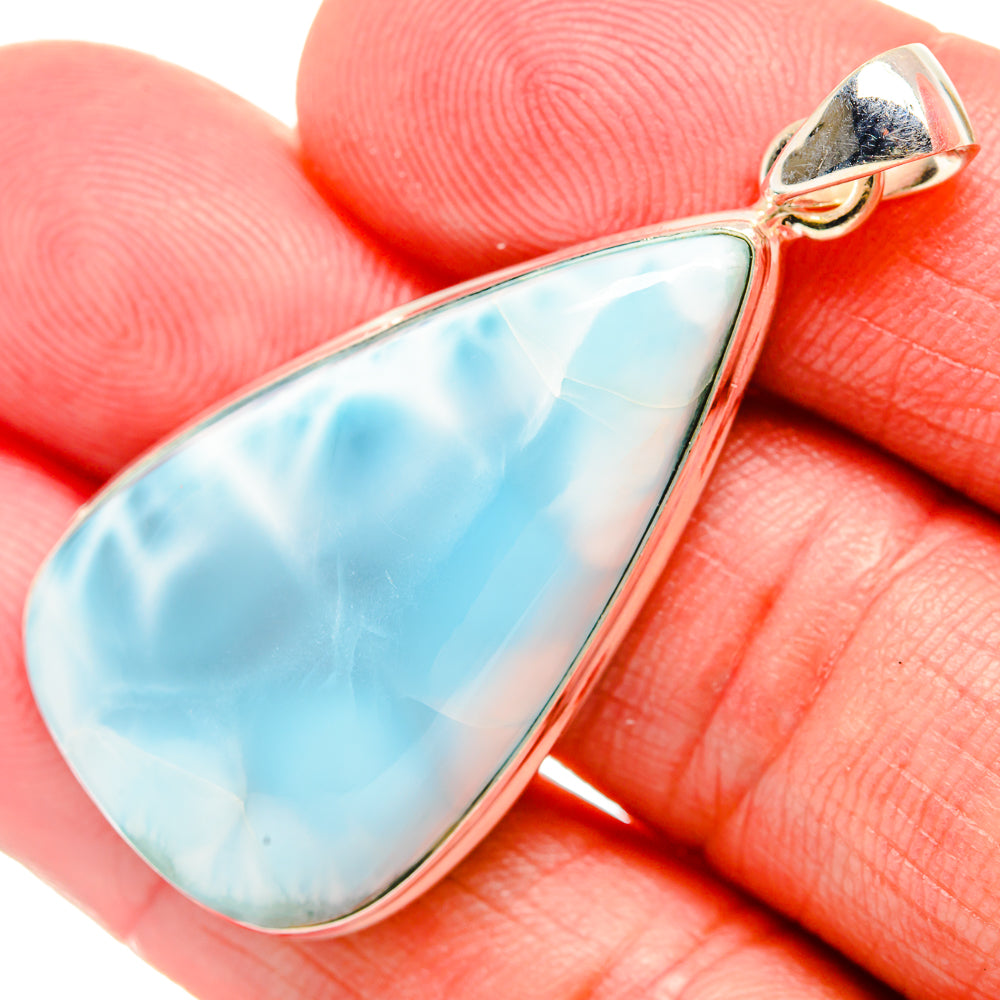 Larimar Pendants handcrafted by Anasilvercos - PD33716