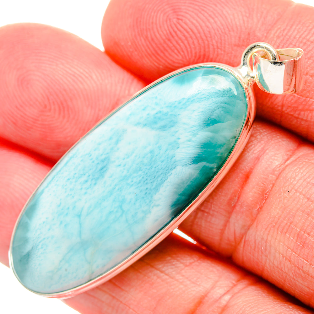 Larimar Pendants handcrafted by Anasilvercos - PD33720