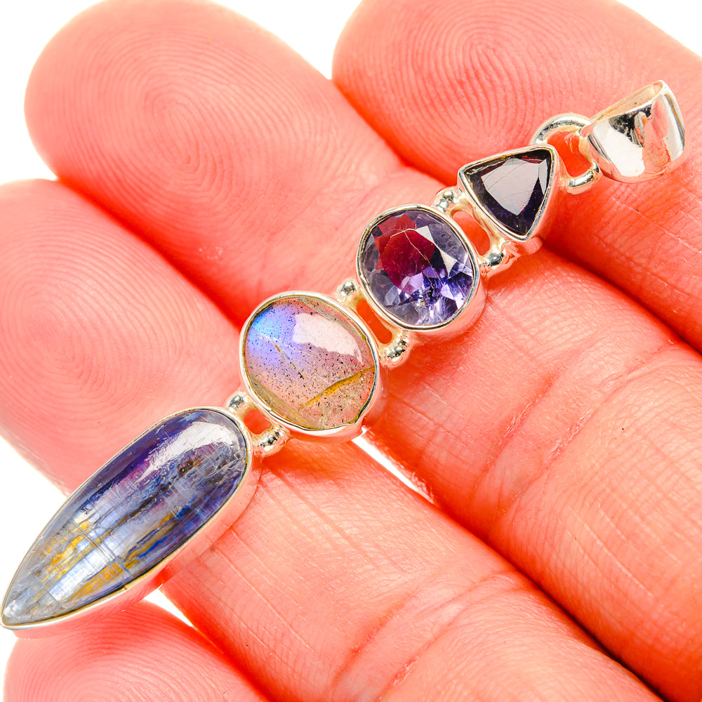 Kyanite Pendants handcrafted by Anasilvercos - PD33807
