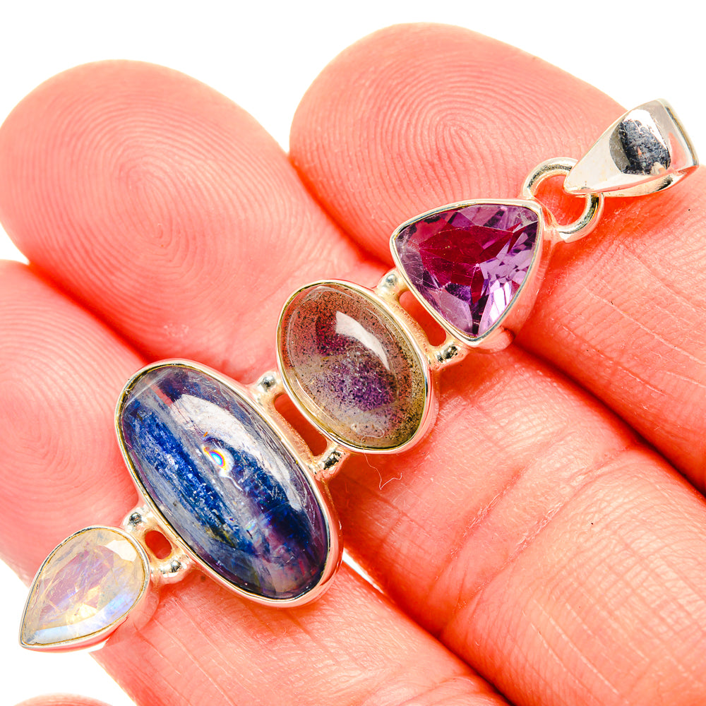 Kyanite Pendants handcrafted by Anasilvercos - PD33811