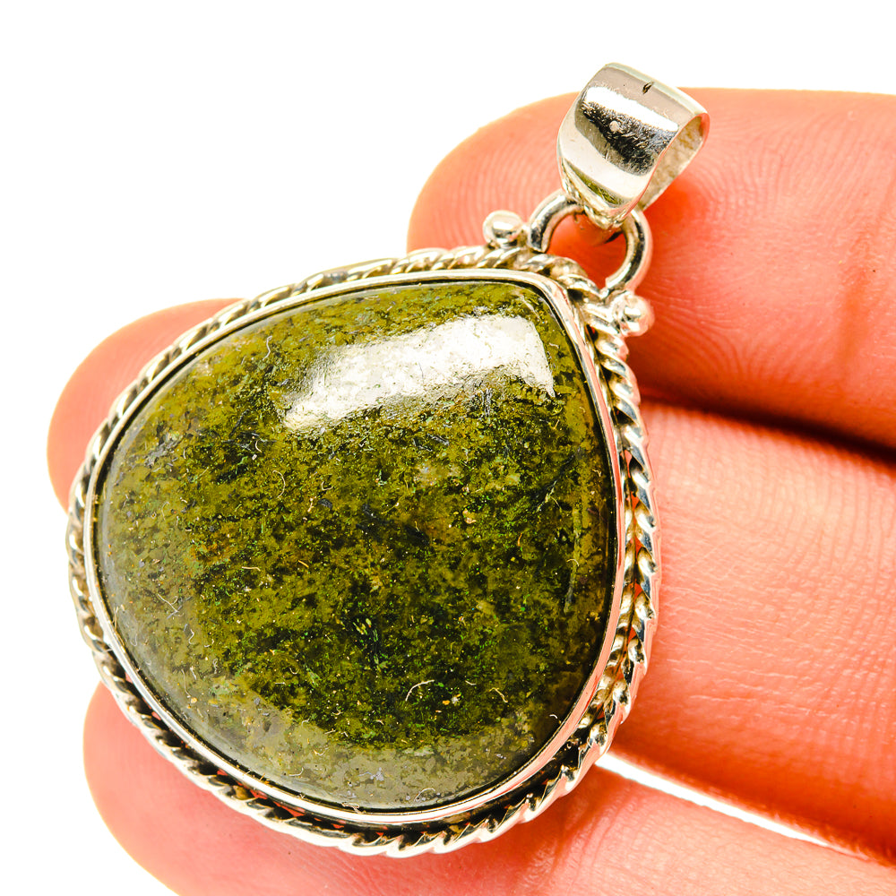 Rainforest Jasper Pendants handcrafted by Anasilvercos - PD3385