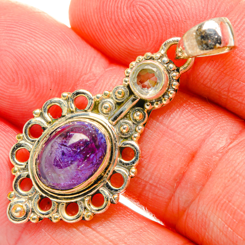 Tanzanite Pendants handcrafted by Anasilvercos - PD33915