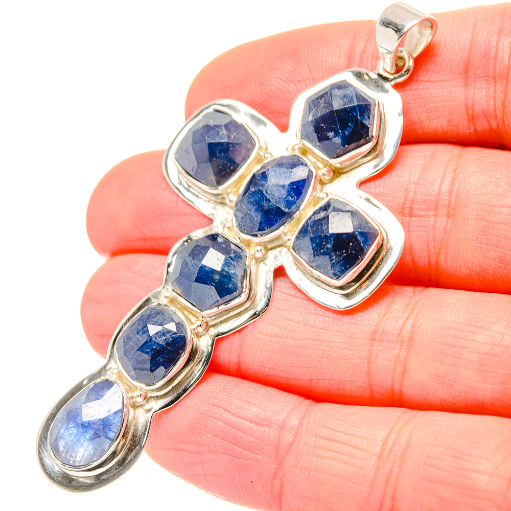 Sapphire Pendants handcrafted by Anasilvercos - PD33944