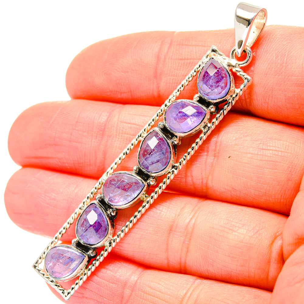 Tanzanite Pendants handcrafted by Anasilvercos - PD33957