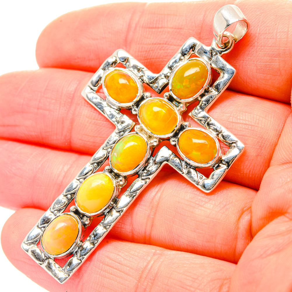 Ethiopian Opal Pendants handcrafted by Anasilvercos - PD33960