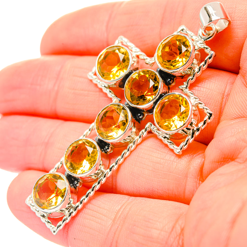 Citrine Pendants handcrafted by Anasilvercos - PD33963