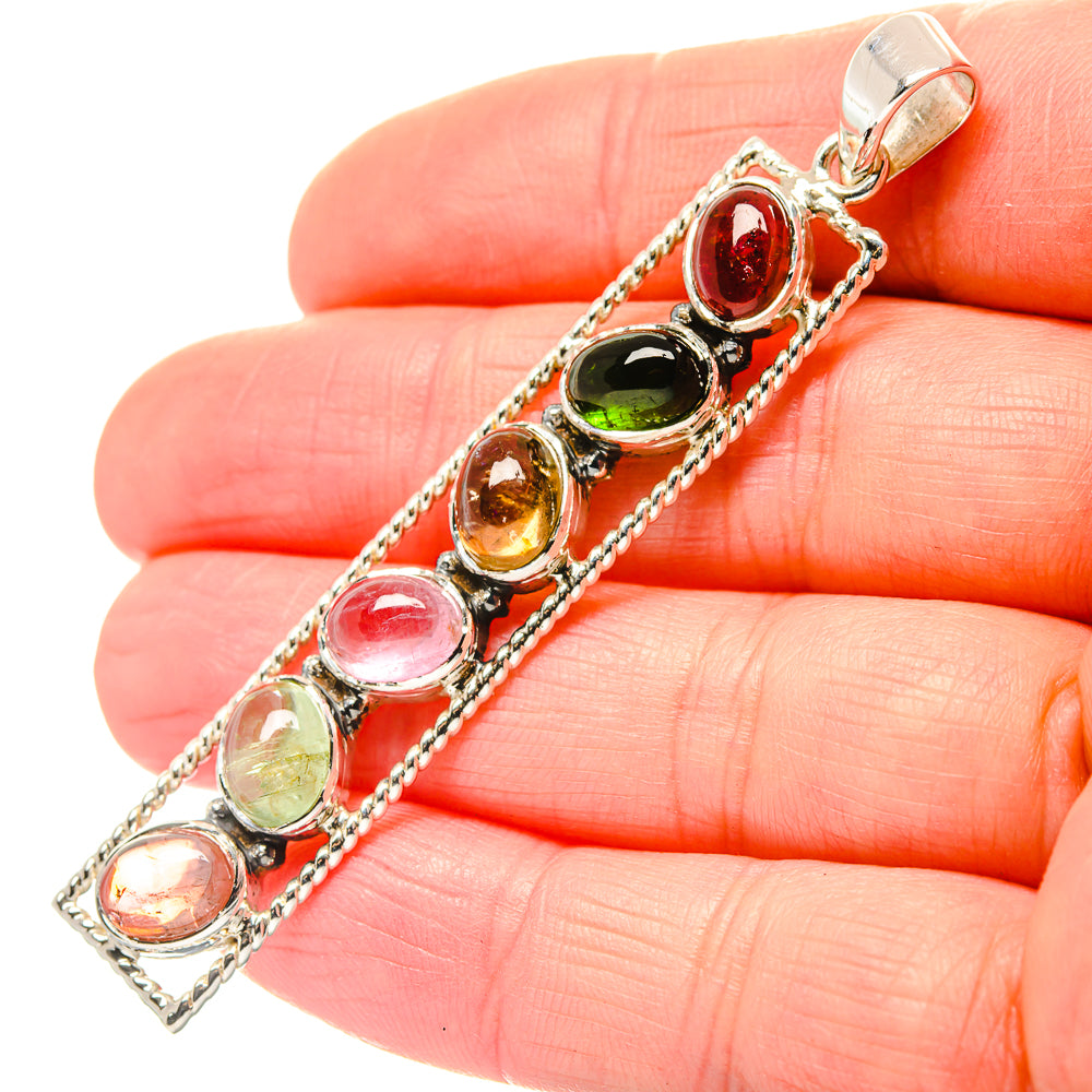 Tourmaline Pendants handcrafted by Anasilvercos - PD33967