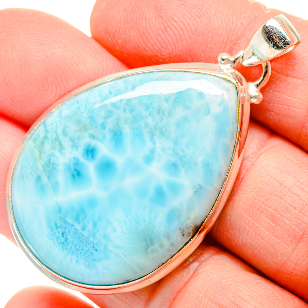 Larimar Pendants handcrafted by Anasilvercos - PD33974