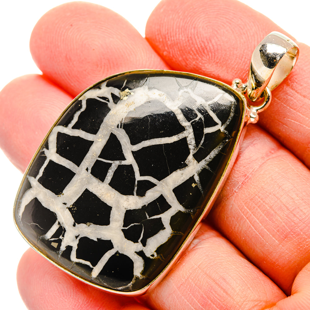 Septarian Geode Pendants handcrafted by Anasilvercos - PD33987