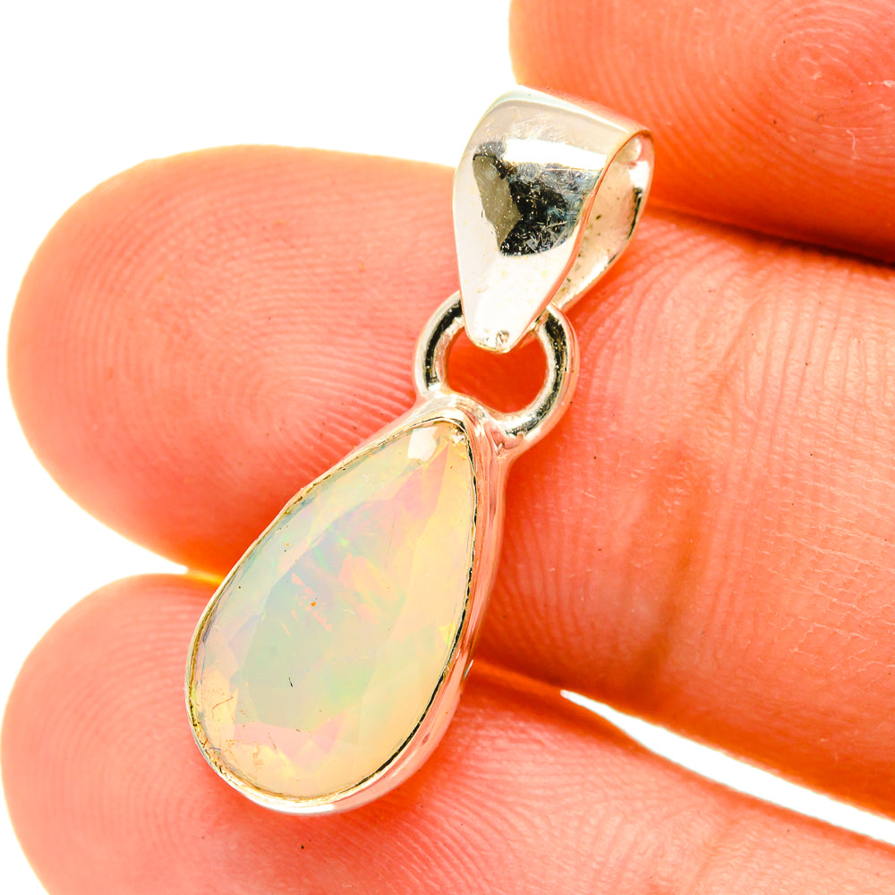 Ethiopian Opal Pendants handcrafted by Anasilvercos - PD3401