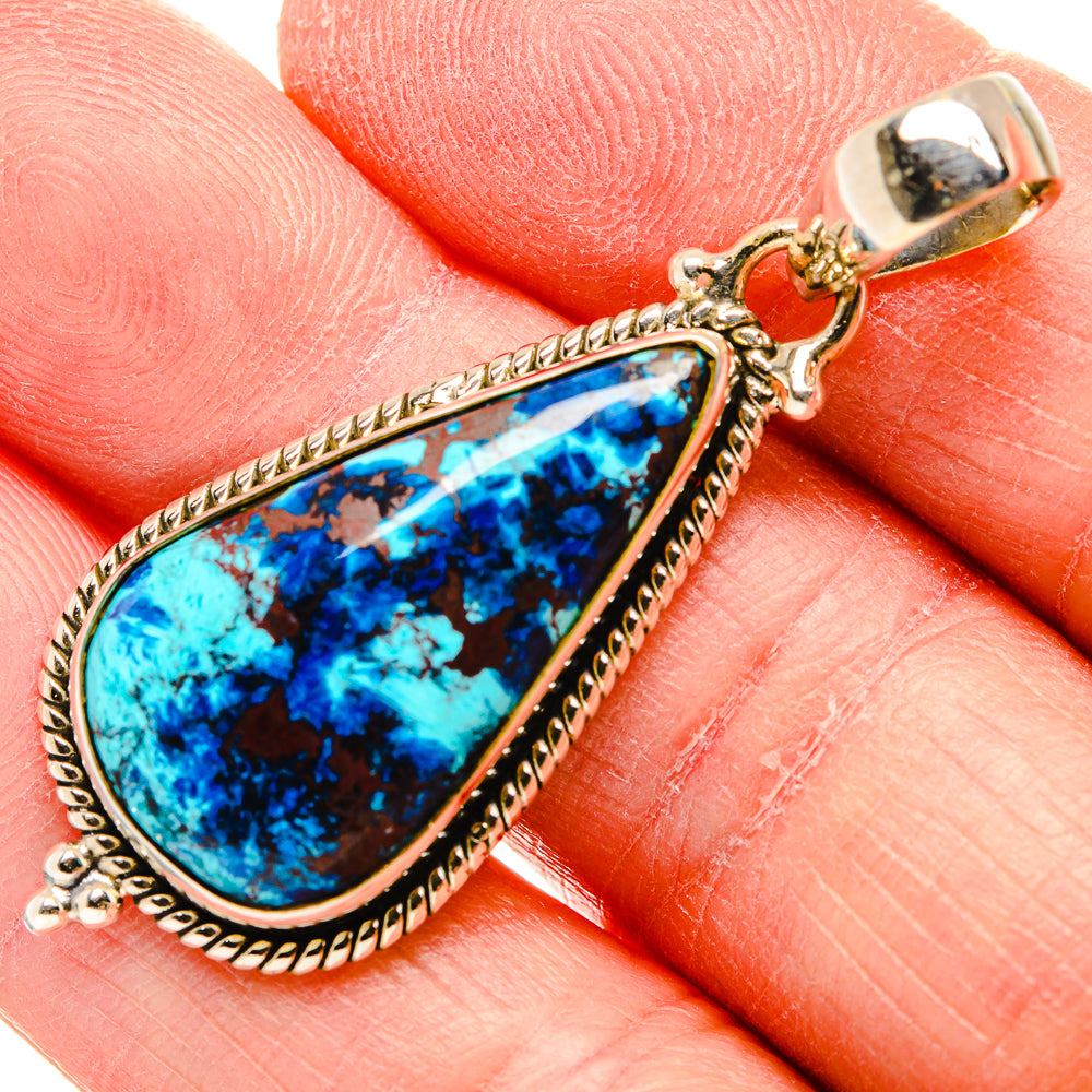 Shattuckite Pendants handcrafted by Anasilvercos - PD34068
