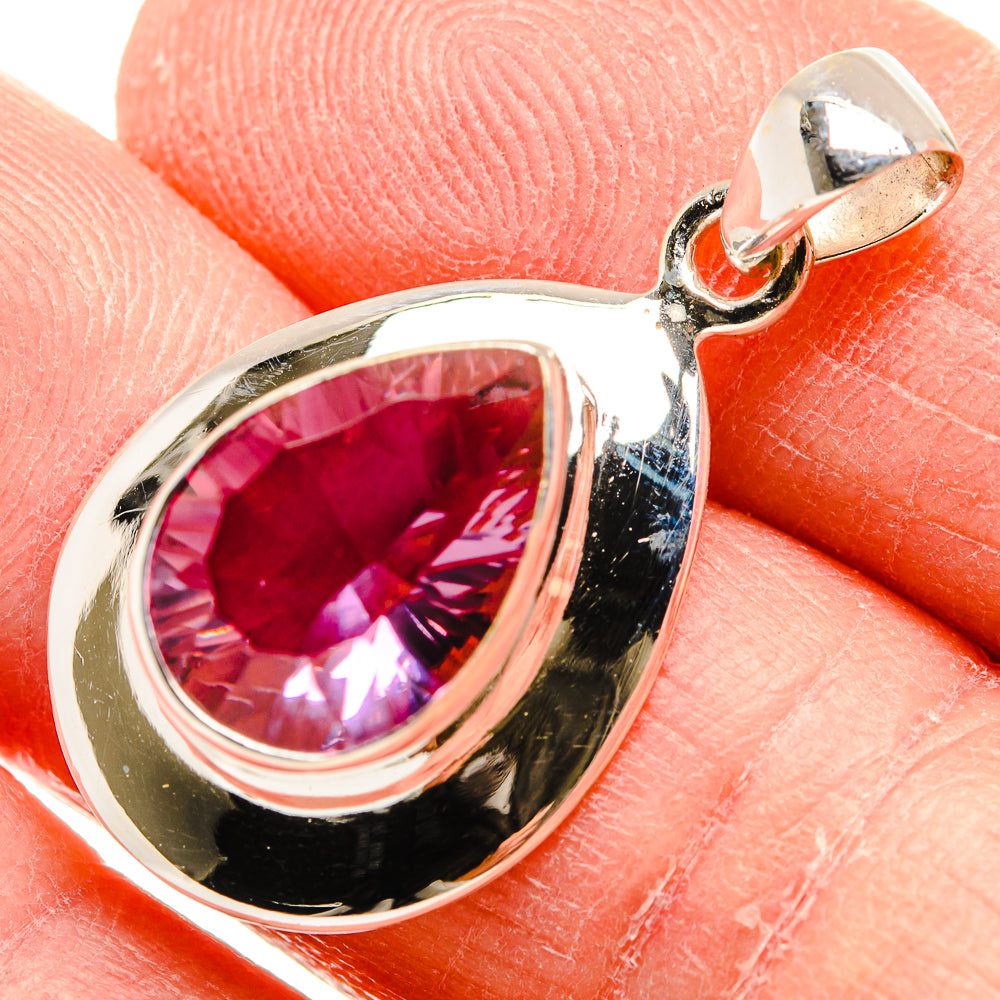 Color Change Alexandrite (Lab.) Pendants handcrafted by Anasilvercos - PD34083