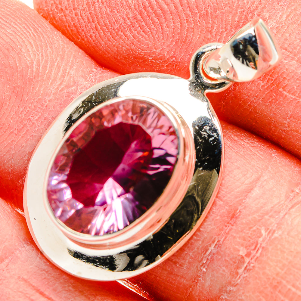 Color Change Alexandrite (Lab.) Pendants handcrafted by Anasilvercos - PD34086