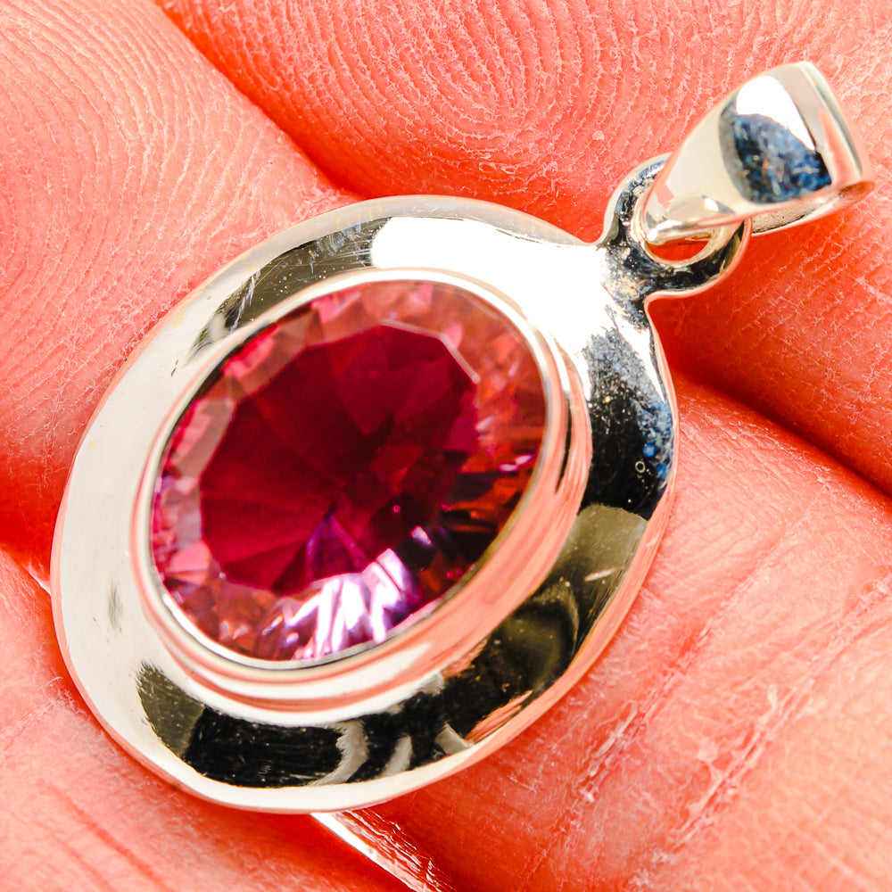 Color Change Alexandrite (Lab.) Pendants handcrafted by Anasilvercos - PD34088