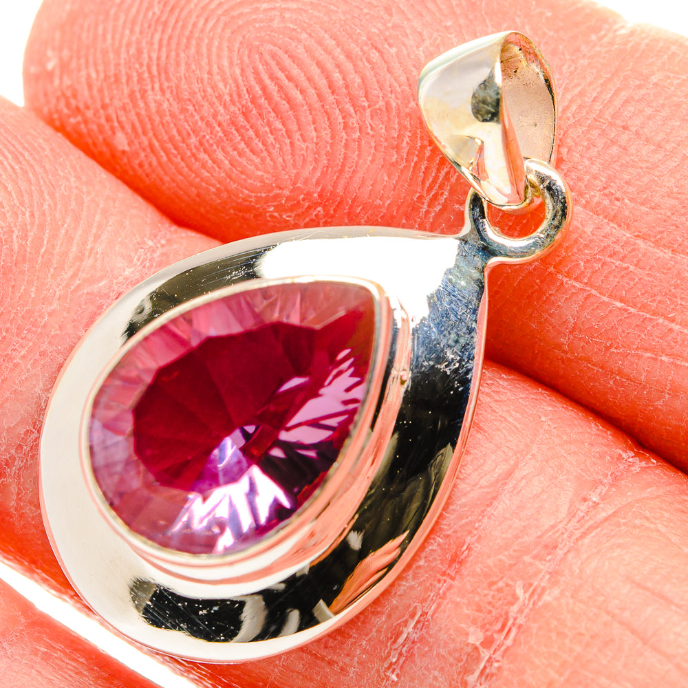 Color Change Alexandrite (Lab.) Pendants handcrafted by Anasilvercos - PD34089
