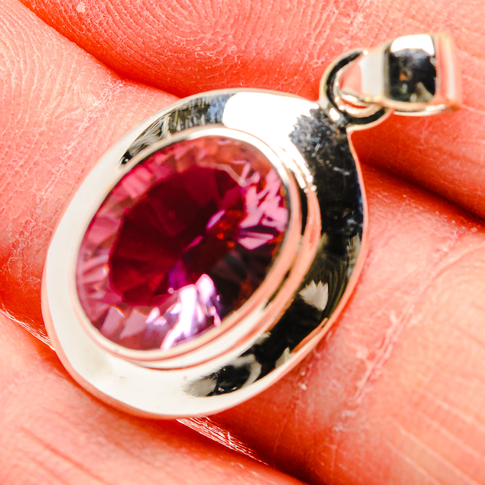 Color Change Alexandrite (Lab.) Pendants handcrafted by Anasilvercos - PD34090