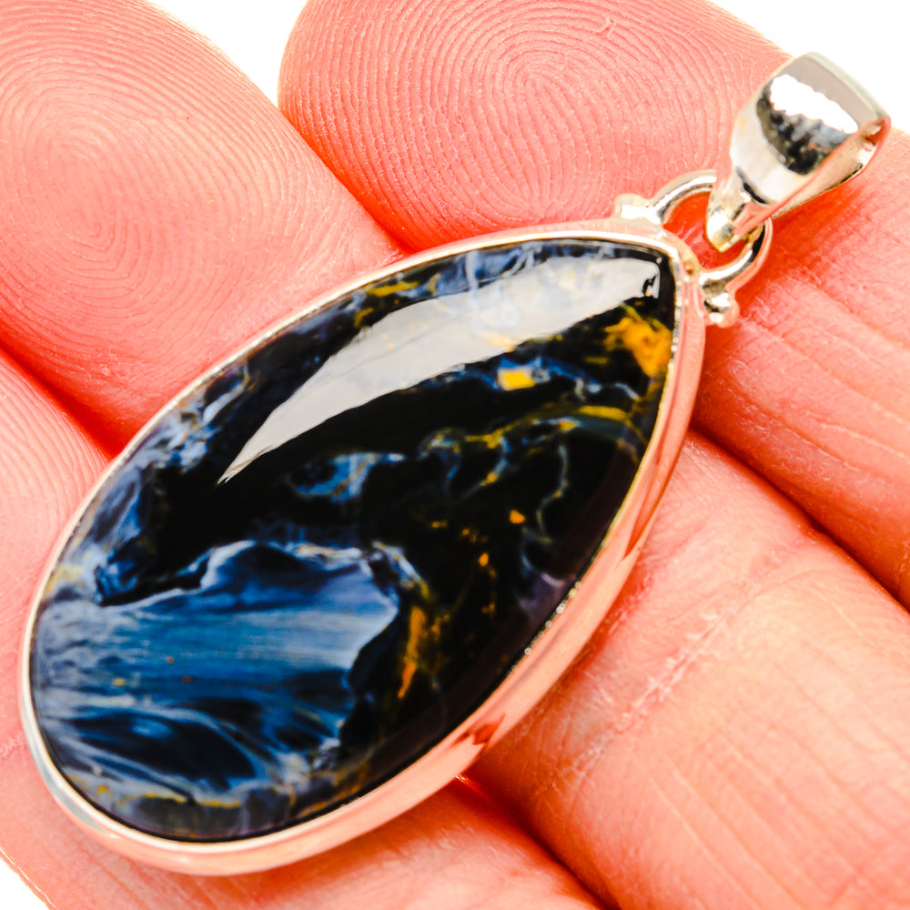 Pietersite Pendants handcrafted by Anasilvercos - PD34167