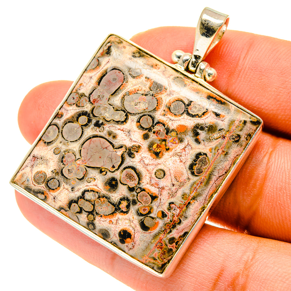 Poppy Jasper Pendants handcrafted by Anasilvercos - PD3417
