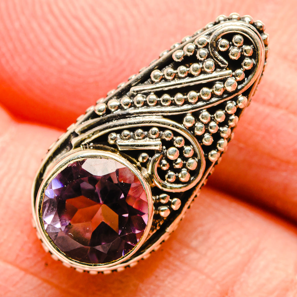 Amethyst Pendants handcrafted by Anasilvercos - PD34203