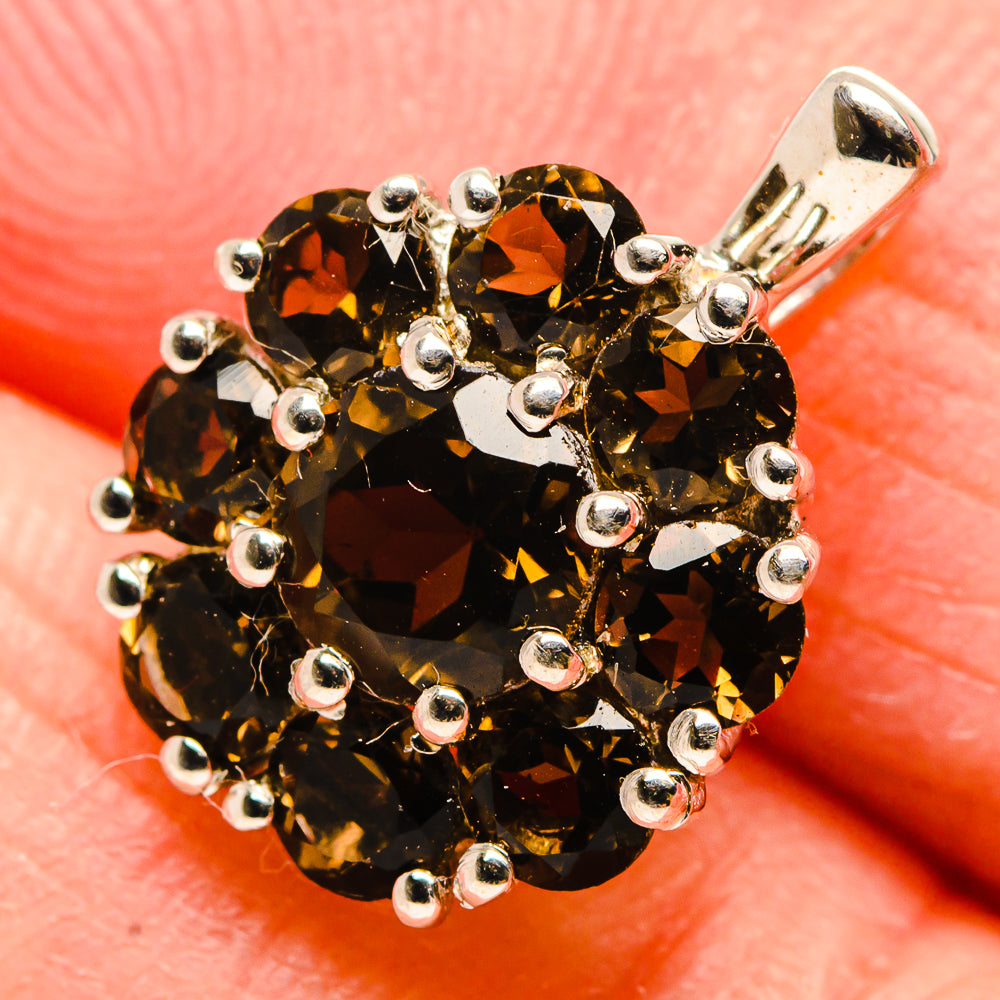 Garnet Pendants handcrafted by Anasilvercos - PD34206