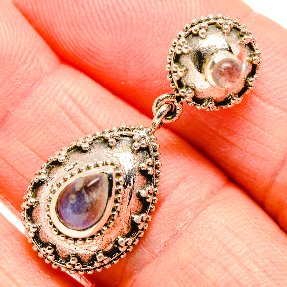 Rainbow Moonstone Pendants handcrafted by Anasilvercos - PD34207