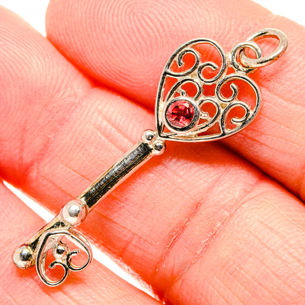 Garnet Pendants handcrafted by Anasilvercos - PD34209