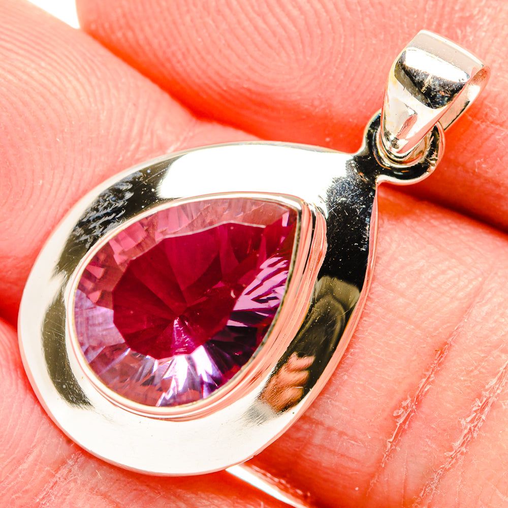 Color Change Alexandrite (Lab.) Pendants handcrafted by Anasilvercos - PD34216